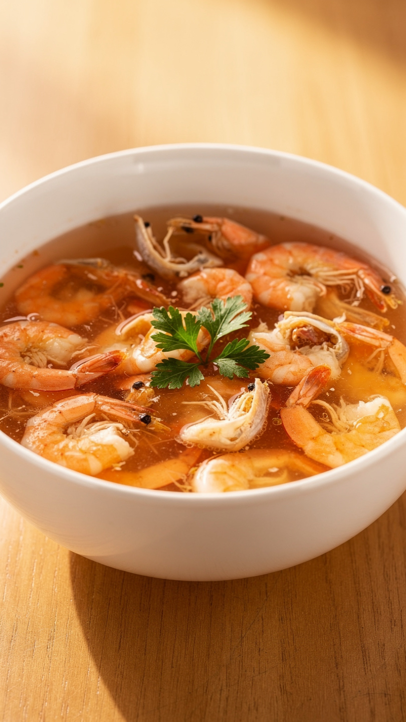 Homemade Shrimp Stock from Shells (Rich, Easy Shrimp Broth)
