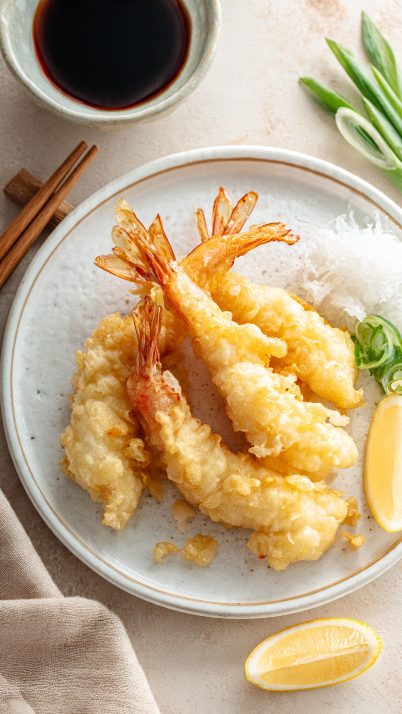 Crispy Shrimp Tempura (Light, Airy Japanese Batter)