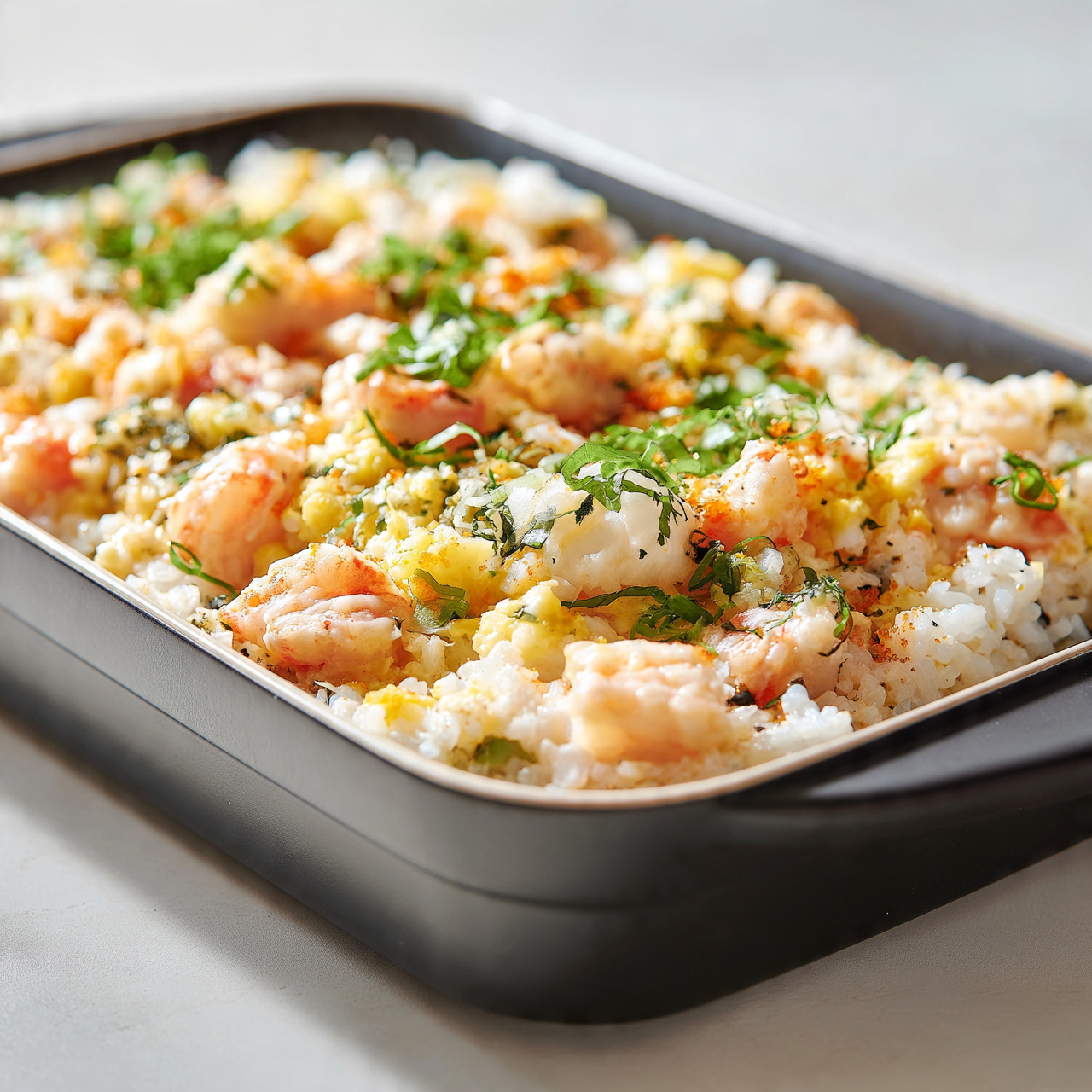 Shrimp Sushi Bake