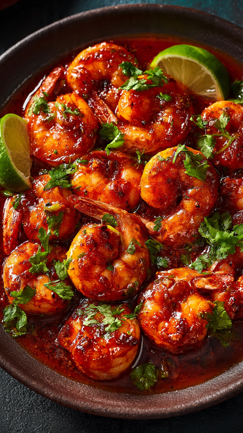 Camarones a la Diabla (Spicy Mexican Shrimp Diablo)