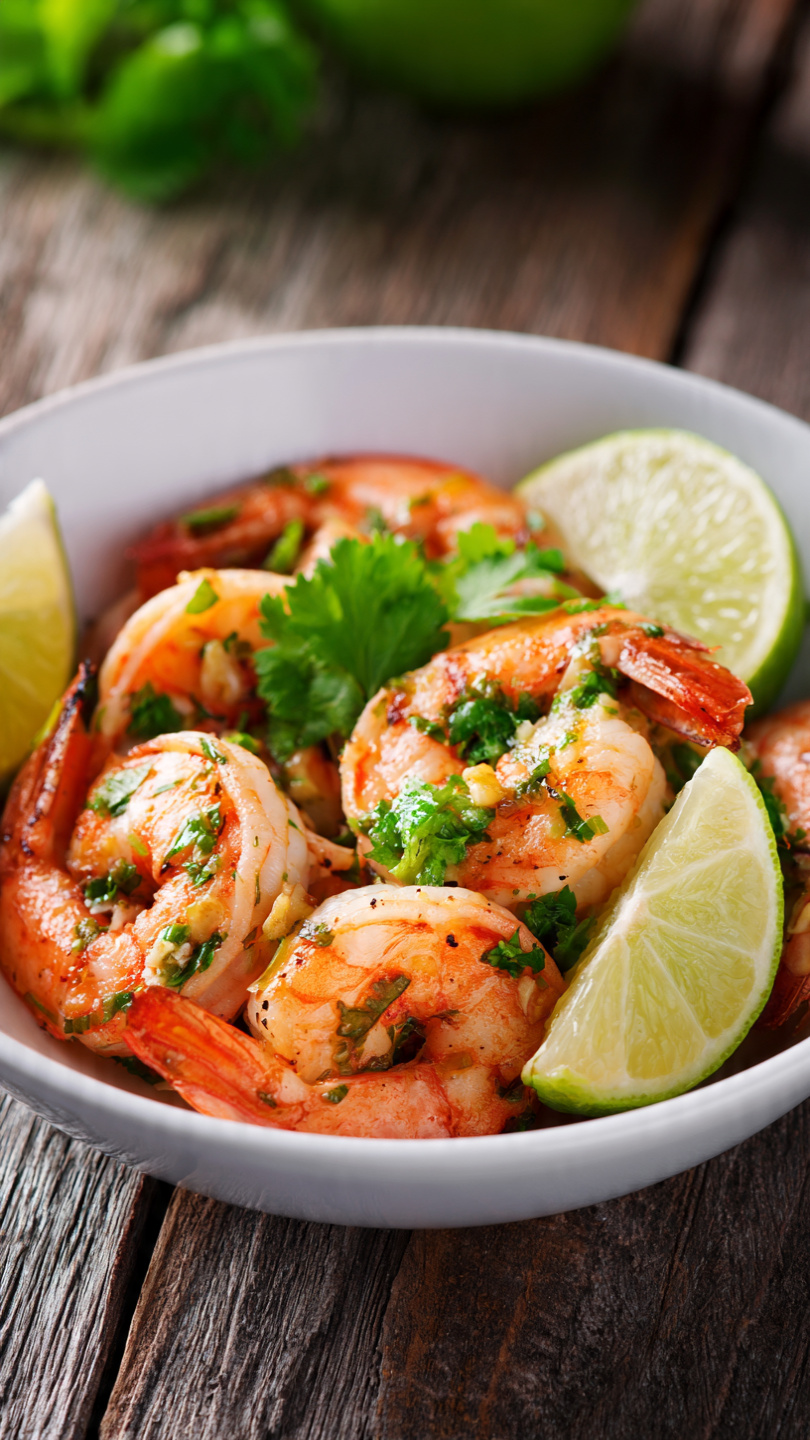 Cilantro Lime Shrimp Salad (Healthy Mexican Shrimp Salad)