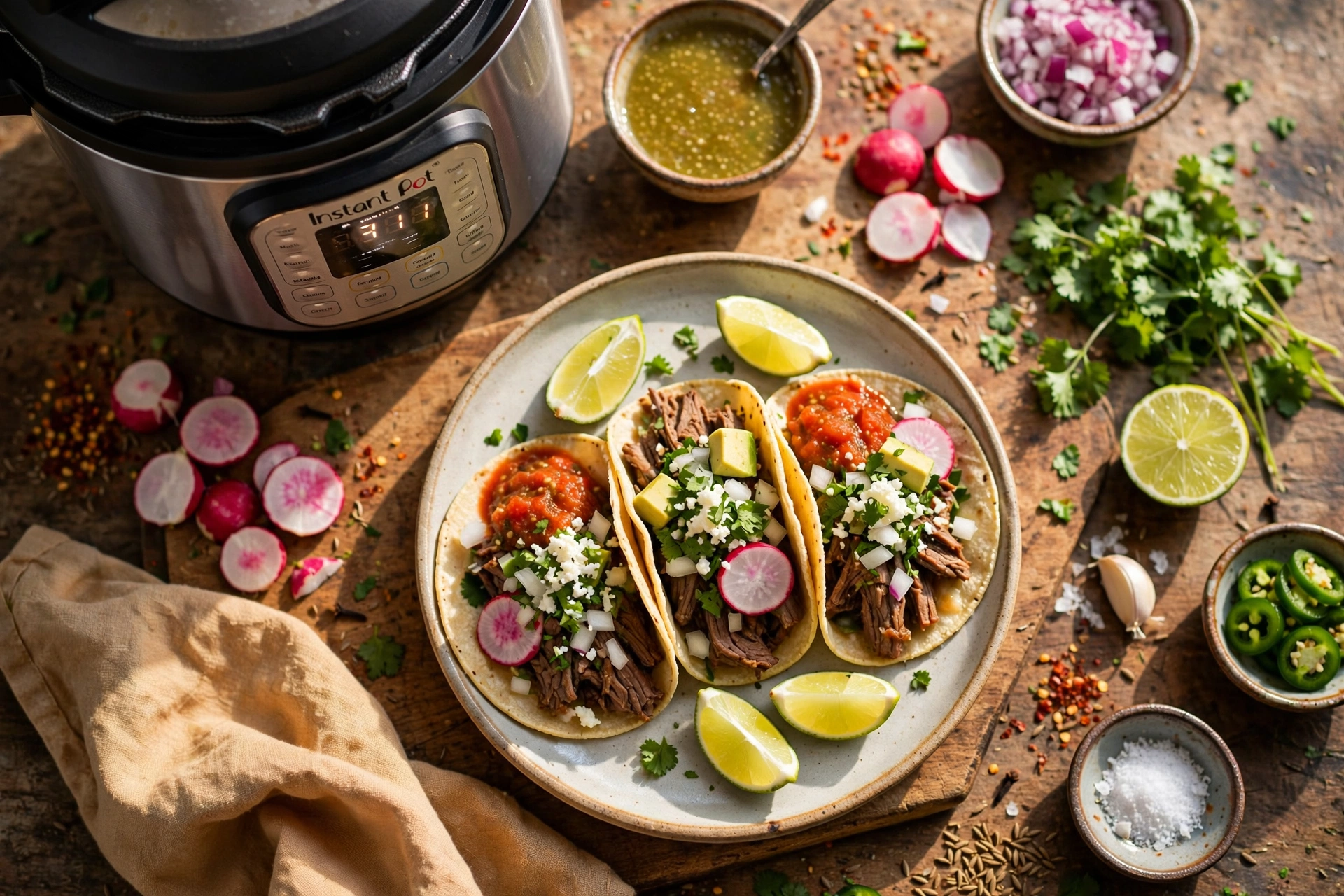 Instant Pot Street Tacos