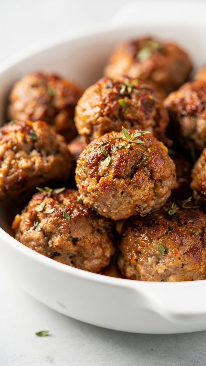 Melt-In-Your-Mouth Italian Meatballs
