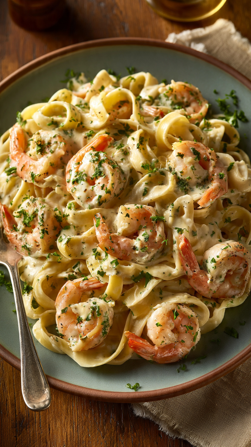 The Best Shrimp Alfredo Recipe (Quick & Creamy)