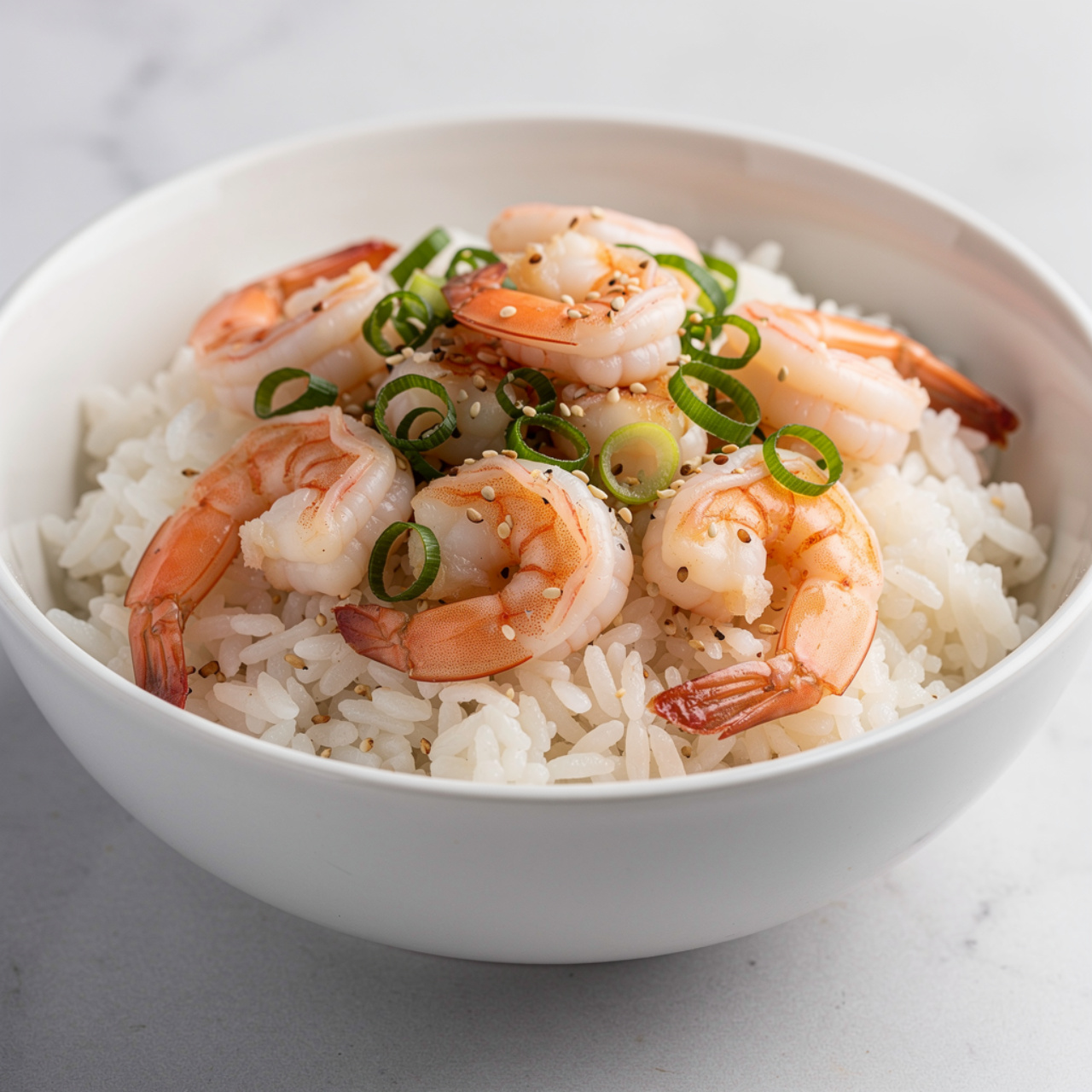 Teriyaki Shrimp Rice Bowl